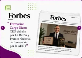 Formación Carpe Diem: CEO del año por La Razón y Premio Nacional de Innovación por la AEITI