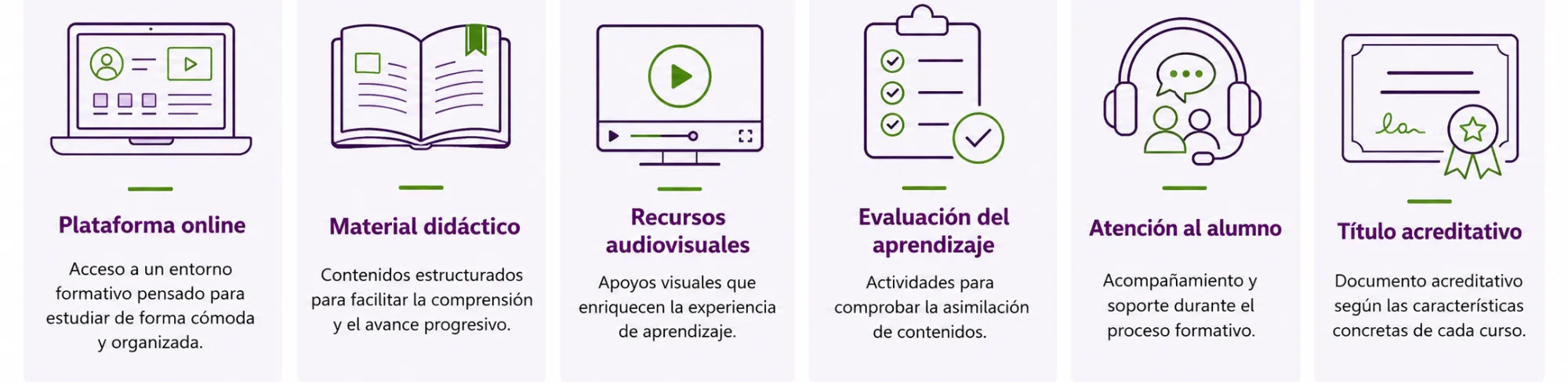 que recibes en formación carpe diem