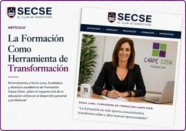 La Formación Como Herramienta de Transformación