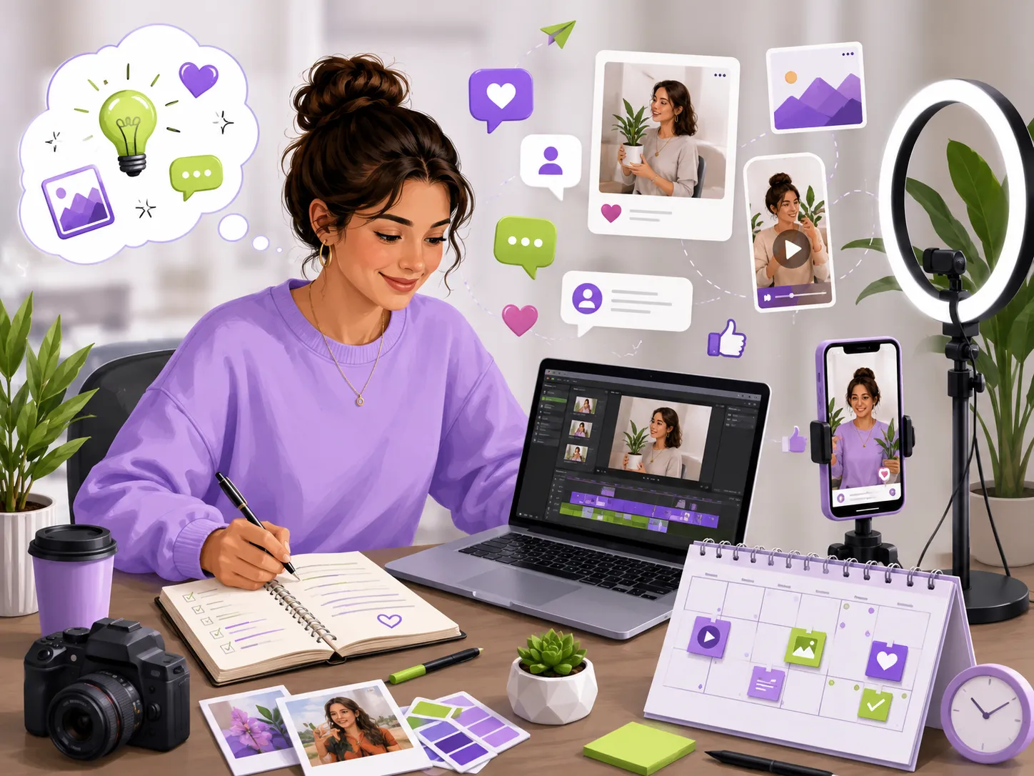 Cómo crear contenido para redes sociales