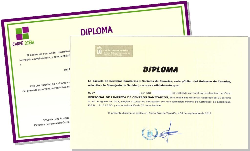 Diplomas Carpe Diem