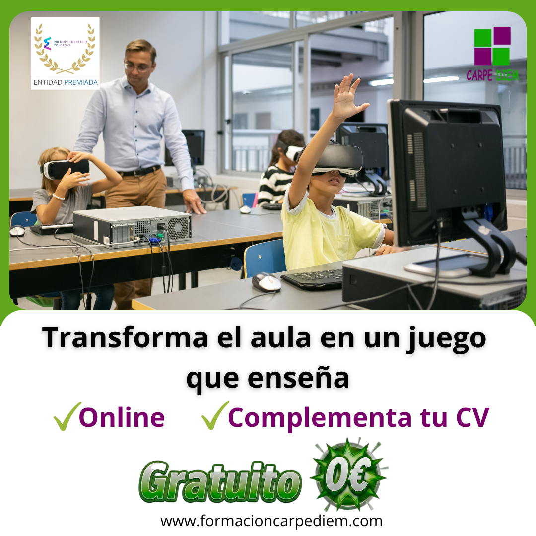 Curso Gamificación en el Aula: Motiva y Engancha a tus Alumnos