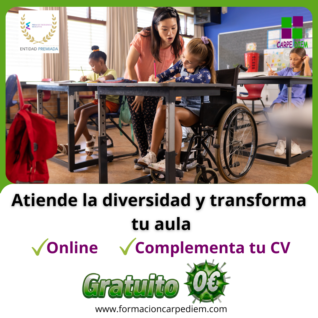 Curso Atención a la diversidad a la inclusión educativa