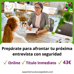 Curso Técnicas para realizar entrevistas de trabajo