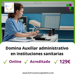 Curso Auxiliar administrativo en instituciones sanitarias
