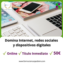 Curso Internet, redes sociales y dispositivos digitales