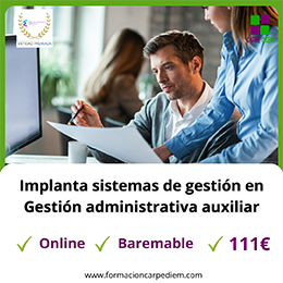 Curso Gestión administrativa auxiliar