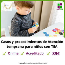 Curso Atención temprana para niños con TEA