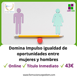 Curso Impulso de la igualdad de oportunidades entre mujeres y hombres