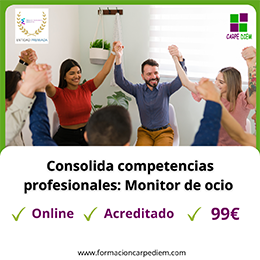 Curso Monitor de ocio y tiempo libre