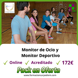 Monitor de Ocio y Monitor Deportivo Pack