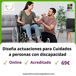Curso Cuidados a personas con discapacidad