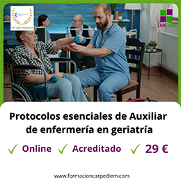 Curso Auxiliar de enfermería en geriatría