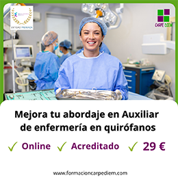 Curso Auxiliar de enfermería en quirófanos