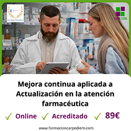 Curso Actualización en la atención farmacéutica