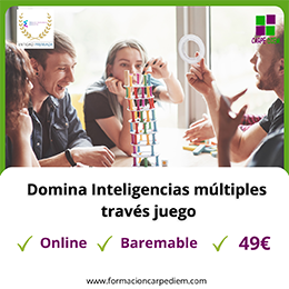 Curso Inteligencias múltiples a través del juego