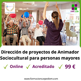 Curso Animador Sociocultural para personas mayores
