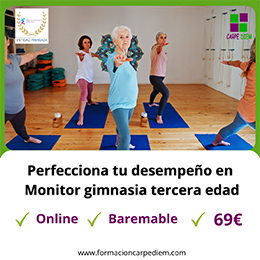 Curso Monitor de gimnasia para la tercera edad​