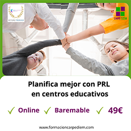 Curso PRL en centros educativos