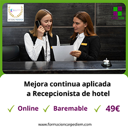 Curso Recepcionista de hotel