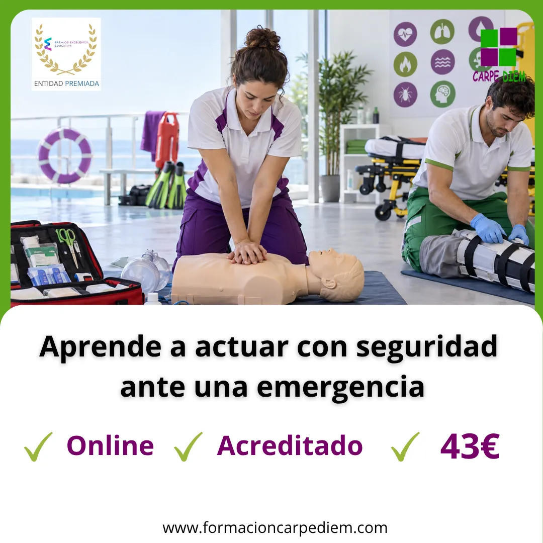Curso Socorrismo y primeros auxilios