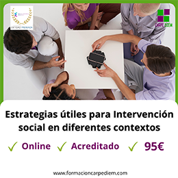 Curso Intervención social en diferentes contextos