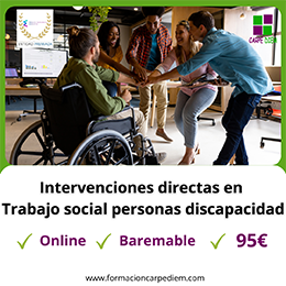 Curso Trabajo social con personas con discapacidad