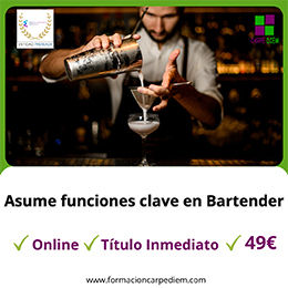 Curso Bartender