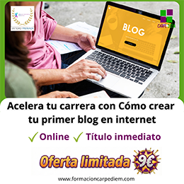 Curso Cómo crear tu primer blog en internet