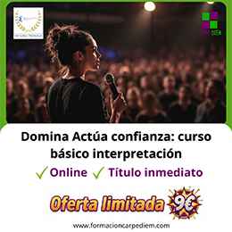 Curso Actúa con confianza: curso básico de interpretación