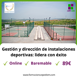 Curso Gestión y dirección de instalaciones deportivas