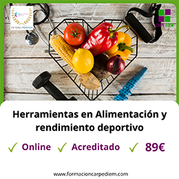 Curso Alimentación y rendimiento deportivo