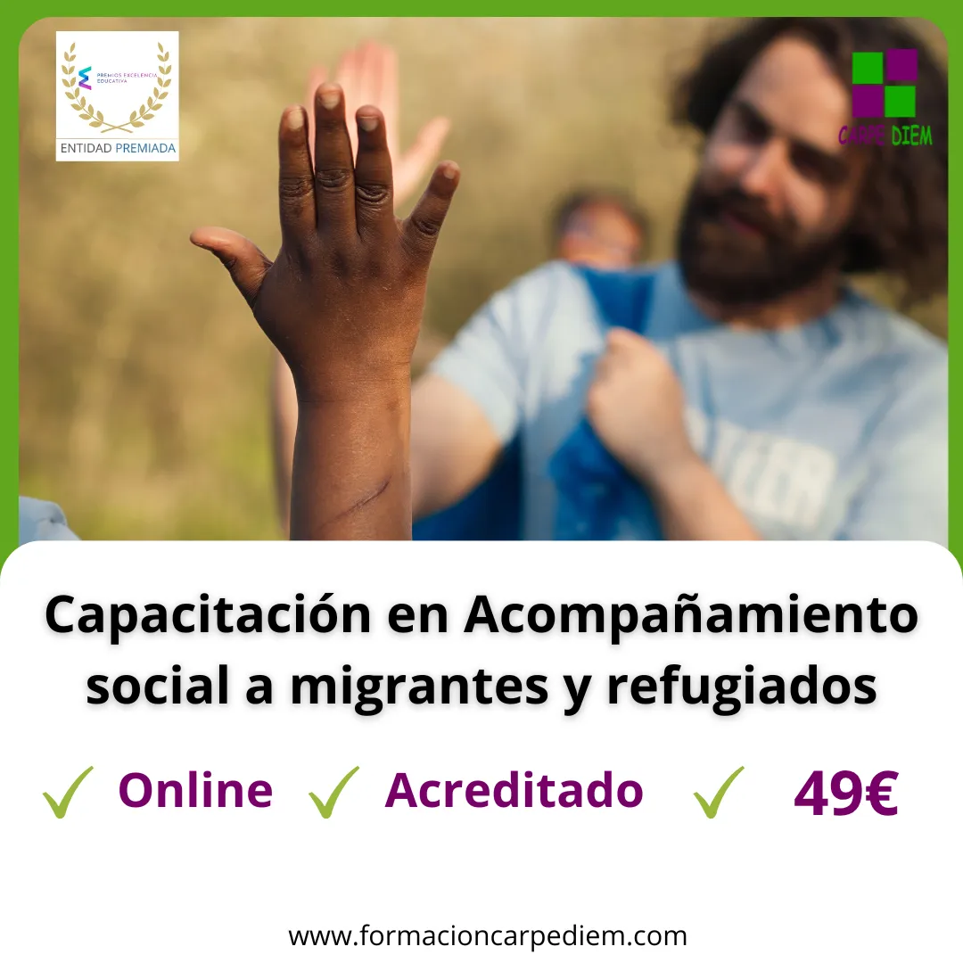 Curso Acompañamiento social a personas migrantes, refugiadas y solicitantes de asilo