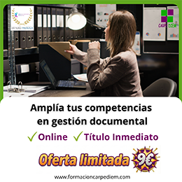 Curso Gestión de archivos y digitalización de documentos
