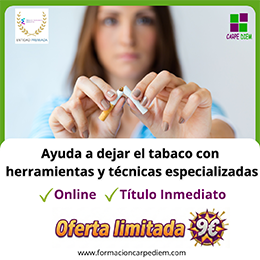 Curso Técnicas de deshabituación tabáquica