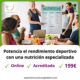 Curso Superior en Nutrición Deportiva