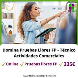 Pruebas Libres FP - Técnico en Actividades Comerciales