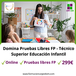Pruebas Libres FP - Técnico Superior en Educación Infantil