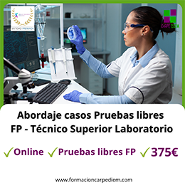 Pruebas libres FP - Técnico Superior en Laboratorio Clínico y Biomédico