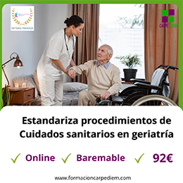 Curso Cuidados sanitarios en geriatría