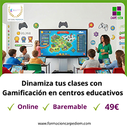 Curso Gamificación en centros educativos