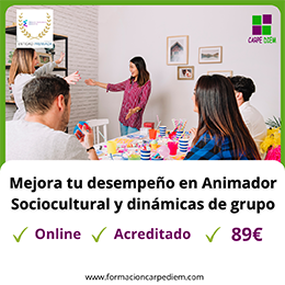 Curso Animador Sociocultural y dinámicas de grupo