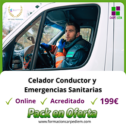 Celador Conductor y Emergencias Sanitarias Pack