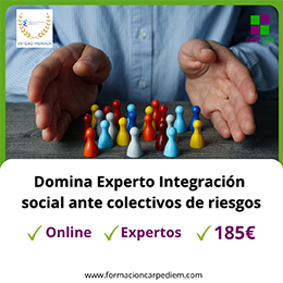 Experto en Integración social ante colectivos de riesgos