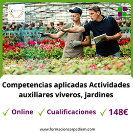 Actividades auxiliares en viveros, jardines y centros de jardinería Cualificación Profesional