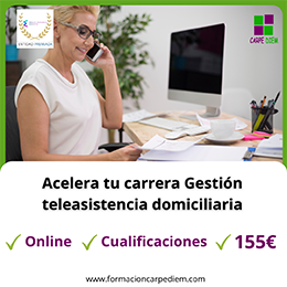 Gestión de teleasistencia domiciliaria Cualificación Profesional