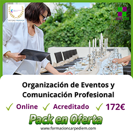 Organización de Eventos y Comunicación Profesional Pack
