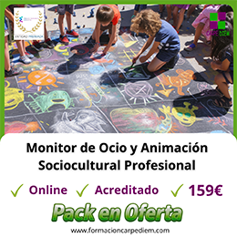 Monitor de ocio + Animador Sociocultural Pack