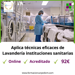 Curso Lavandería en instituciones sanitarias