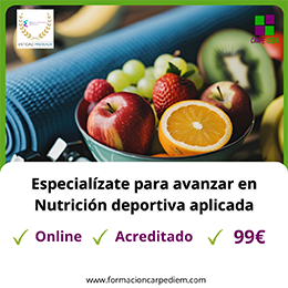 Curso Nutrición deportiva aplicada
